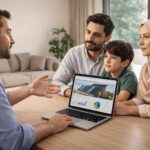مشاوره خورشیدی به خانواده ها توسط کارشناس
